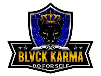 BLVCK KARMA  (Black karma)  logo design by aura