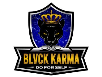 BLVCK KARMA  (Black karma)  logo design by aura