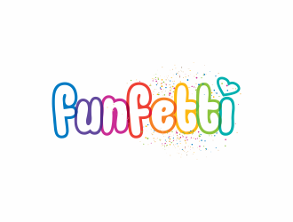 Funfetti logo design by up2date