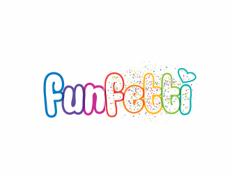 Funfetti logo design by up2date