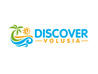 Discover Volusia logo design by jaize