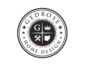 Gedrose Home Design  Logo Design