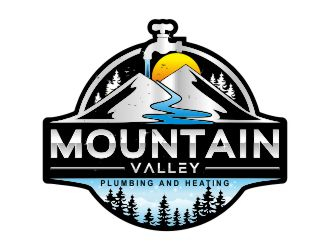 Mountain Valley Plumbing And Heating  logo design by Kipli92