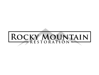 Rocky Mountain Restoration logo design by puthreeone