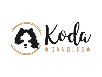 Koda Candles  logo design by akilis13