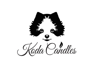 Koda Candles  logo design by LucidSketch