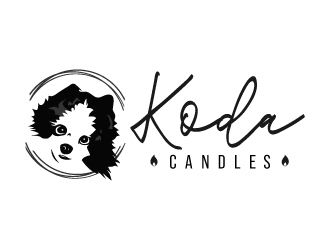 Koda Candles  logo design by akilis13