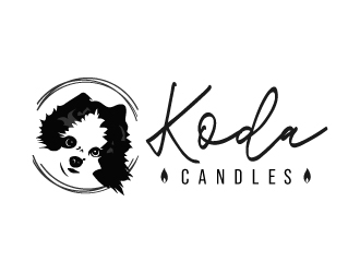 Koda Candles  logo design by akilis13