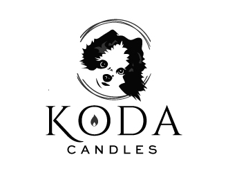 Koda Candles  logo design by akilis13