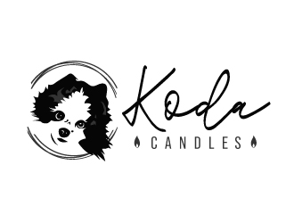 Koda Candles  logo design by akilis13