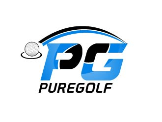 PureGolf logo design by Suvendu