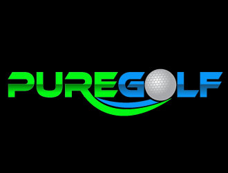 PureGolf logo design by Suvendu