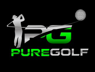 PureGolf logo design by Suvendu