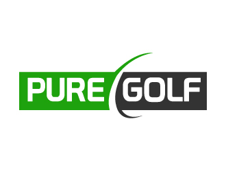 PureGolf logo design by Suvendu