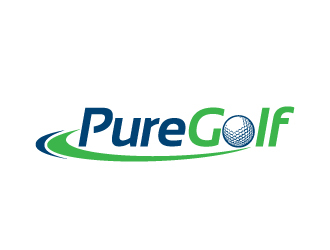 PureGolf logo design by jaize