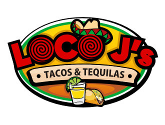 Loco Js Tacos & Tequilas logo design by coco