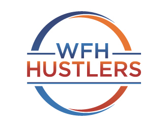 WFH Hustlers logo design by Mirza