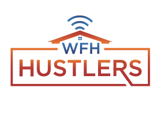 WFH Hustlers logo design by Mirza