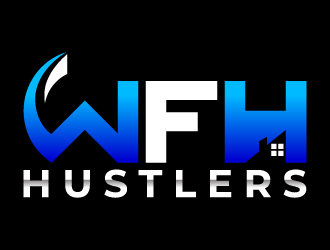 WFH Hustlers logo design by Suvendu