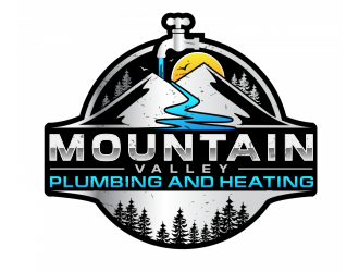 Mountain Valley Plumbing And Heating  logo design by berkahnenen