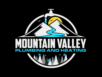 Mountain Valley Plumbing And Heating  logo design by MarkindDesign