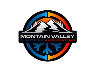 Mountain Valley Plumbing And Heating  logo design by maspion