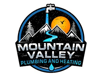 Mountain Valley Plumbing And Heating  logo design by AnandArts