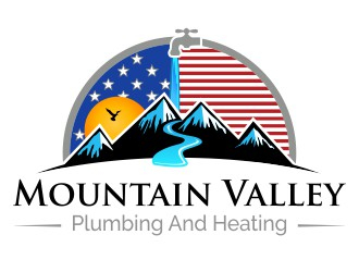 Mountain Valley Plumbing And Heating  logo design by AnandArts