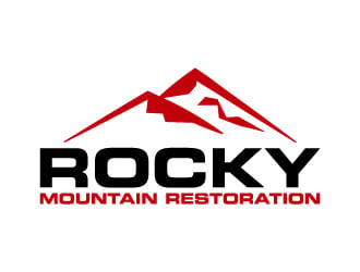 Rocky Mountain Restoration logo design - 48hourslogo.com