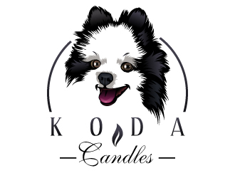 Koda Candles  logo design by LucidSketch