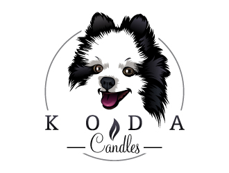 Koda Candles  logo design by LucidSketch