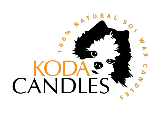 Koda Candles  logo design by dasigns