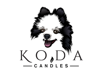 Koda Candles  logo design by LucidSketch