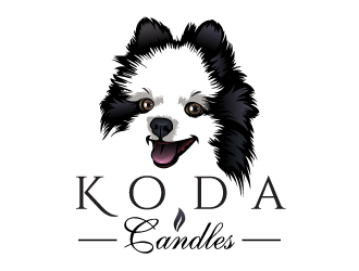 Koda Candles  logo design by LucidSketch