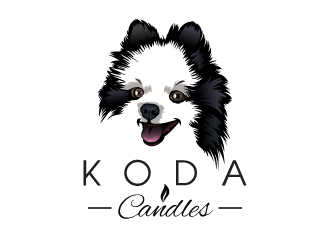 Koda Candles  logo design by LucidSketch