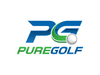 PureGolf logo design by yunda