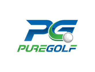 PureGolf logo design by yunda