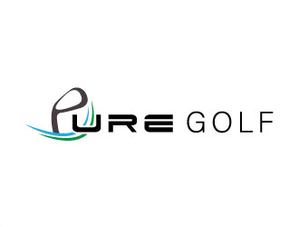 PureGolf logo design by xien