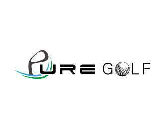 PureGolf logo design by xien