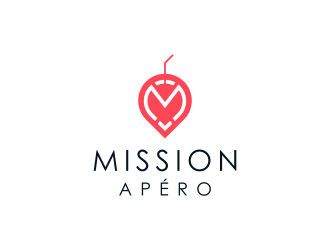 Mission Apéro logo design by FloVal