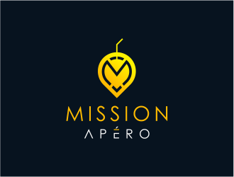 Mission Apéro logo design by FloVal