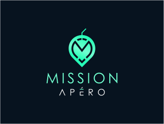 Mission Apéro logo design by FloVal