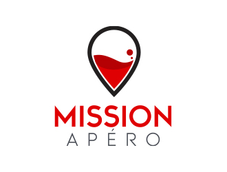 Mission Apéro logo design by MarkindDesign