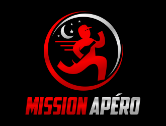 Mission Apéro logo design by agus