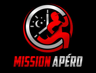 Mission Apéro logo design by agus