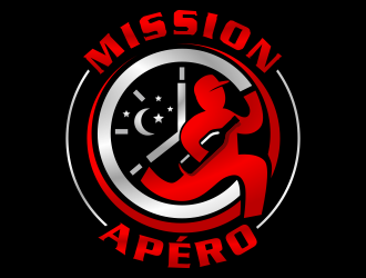 Mission Apéro logo design by agus