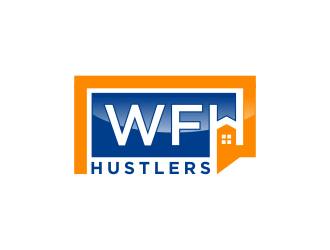 WFH Hustlers logo design by GassPoll