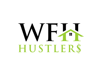 WFH Hustlers logo design by vostre