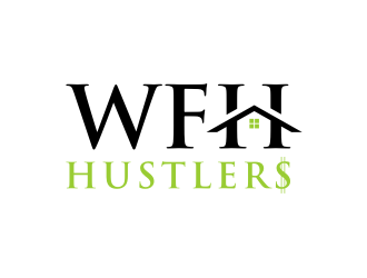 WFH Hustlers logo design by vostre