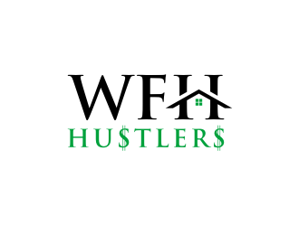 WFH Hustlers logo design by vostre